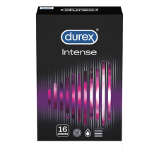 Durex Intense - bordázott és pontozott óvszer (16db) óvszer