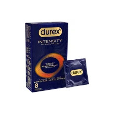 Durex Intensity - vékony, latexmentes óvszer  Kiszerelés: 8 db óvszer