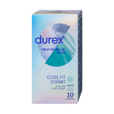 Durex Invisible Slim - vékony óvszer (10 db) óvszer