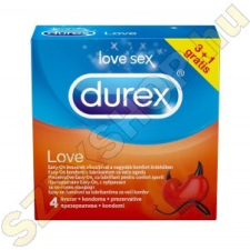 Durex Love Easy-on óvszer - 4 darab óvszer