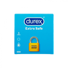  Durex óvszer 3db Extra Safe óvszer