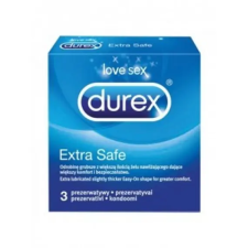  Durex óvszer 3db-os Extra Safe óvszer