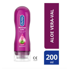 Durex Play 2in1 masszázsolaj - Aloe Vera (200ml) masszázskrémek, masszázsolajok