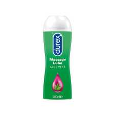 Durex Play 2in1 masszázsolaj - Aloe Vera (200ml) síkosító