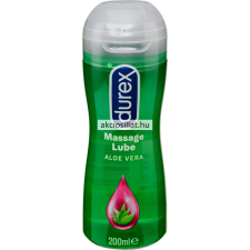 Durex Play Érzéki Masszázs Gél &amp; Sikosító Aloe Vera Kivonattal 200ml masszázskrémek, masszázsolajok