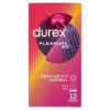 Durex PleasureMe - bordás, pontozott óvszer  Kiszerelés: 12 db