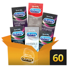 Durex Premium - extra élvezet óvszer csomag (6x10db) óvszer