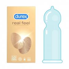 Durex Real Feel 10 db - latexmentes, DUREX ÓVSZER óvszer