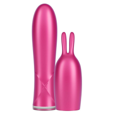 Durex Tease & Vibe - akkus rúdvibrátor nyuszis csiklóizgatóval (pink) vibrátorok