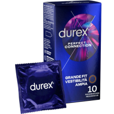 DUREX - TÖKÉLETES KAPCSOLAT SZILIKON EXTRA SÍKOSÍTÓ 10 DARAB óvszer