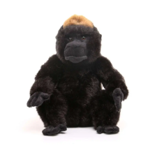  Dusán - plüss ezüsthátú hegyi gorilla - 20cm plüssfigura