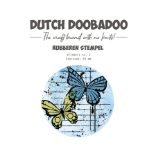 Dutch Doobadoo Gumibélyegző ATC Art Butterfly 2 Rubber stamp (1 db) bélyegző
