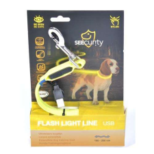  DUVO+ Nylon világító póráz USB töltéssel 200cm/2,5cm nyakörv, póráz, hám kutyáknak