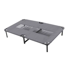 Duvo+ Relaxációs Kutyanyugágy - Szürke - 118x74x19cm szállítóbox, fekhely kutyáknak