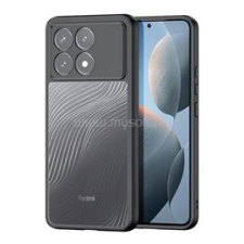 DUX DUCIS AIMO szilikon telefonvédő (ütésállóság, kameravédő, matt, hullám) FEKETE (GP-158536) tok és táska