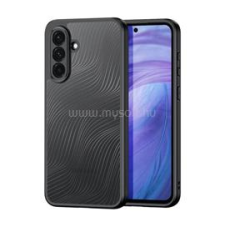 DUX DUCIS AIMO szilikon telefonvédő (ütésállóság, kameravédő, matt, hullám) FEKETE (GP-167033) tok és táska