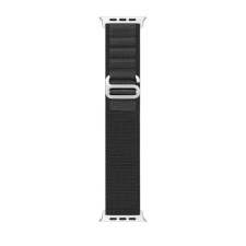 DUX DUCIS Apple Watch 1-6, SE, SE (2022) (42 / 44 mm) / Watch 7-9 (45 mm) / Watch Ultra (49 mm), textíl pótszíj, állítható, Dux Ducis GS, fekete okosóra kellék