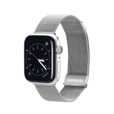 DUX DUCIS Apple Watch 38 / 40 / 41mm milánói szíj, ezüst okosóra kellék