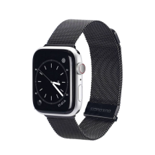 DUX DUCIS Apple Watch 38 / 40 / 41mm milánói szíj, fekete okosóra kellék
