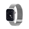DUX DUCIS Apple Watch 4/5/6/7/8/9/SE/SE2 okosóra fém szíj, 38/40/41mm kompatibilis, ezüst, DUX DUCIS Milanese