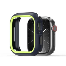 DUX DUCIS Bamo tok Apple Watch 10 46mm - éjkék-limezöld okosóra kellék