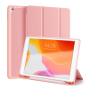 DUX DUCIS Domo Apple iPad (2019 / 2020 / 2021) Aktív Flip Tok 10.2" Rozéarany