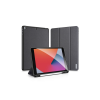 DUX DUCIS Domo iPad 7/8/9 10.2 colos Bőrhatású intelligens tablet tok érintőtoll tartóval alvó/ébresztő móddal fekete