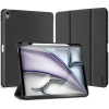 DUX DUCIS Domo Smart Case mappa tok érintőceruza tartó Apple iPad Air 13 (2024 / 2025) fekete