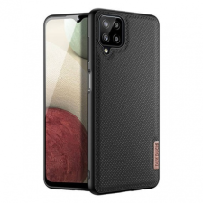 DUX DUCIS Fino tok Samsung Galaxy A12, fekete tok és táska