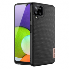 DUX DUCIS Fino tok Samsung Galaxy A22 4G, fekete tok és táska