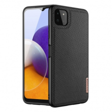 DUX DUCIS Fino tok Samsung Galaxy A22 5G, fekete tok és táska