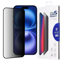 DUX DUCIS Fólia iPhone 16-hoz - Dux Ducis Tempered Glass Privacy - Fekete mobiltelefon kellék