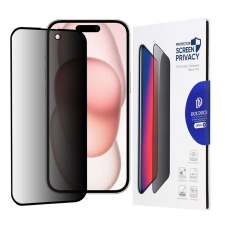 DUX DUCIS Folie pentru iPhone 15 - Dux Ducis edzett üveg Privacy - fekete mobiltelefon kellék