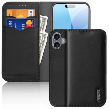 DUX DUCIS Hivo könyvtok RFID védelemmel tok RFID védelemmel iPhone 16 - fekete tok és táska