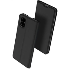 DUX DUCIS Oldalra nyitható tok iPhone 15 Pro Max fekete tok és táska