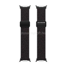 DUX DUCIS pótszíj (egyedi méret, textil, állítható) FEKETE (GP-162527) okosóra kellék