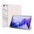 DUX DUCIS Samsung Galaxy Tab A7 10.4 (2020) SM-T500 / T505, mappa tok, Trifold, légpárnás sarok, közepesen ütésálló, átlátszó hátlap, Dux Ducis Toby, rózsaszín