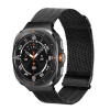 DUX DUCIS Samsung Galaxy Watch Ultra eSIM 47mm (SM-L705) pótszíj (egyedi méret, alumínium, milánói, mágneses) fekete