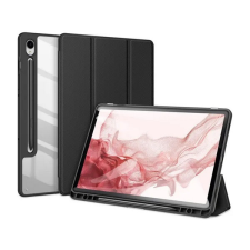 DUX DUCIS Samsung Tab S9 LTE / Tab S9 WIFI TOBY Flip tok álló, bőr hatású FEKETE tablet tok