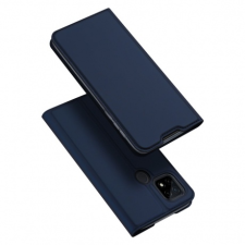 DUX DUCIS Skin Pro bőr könyvtok Realme C21, fekete tok és táska
