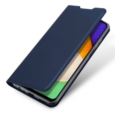 DUX DUCIS Skin Pro bőr könyvtok Samsung Galaxy A03S, kék tok és táska
