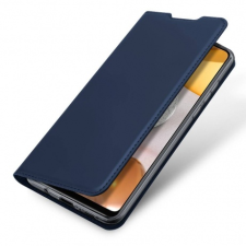 DUX DUCIS Skin Pro bőr könyvtok Samsung Galaxy A42 5G, kék tok és táska