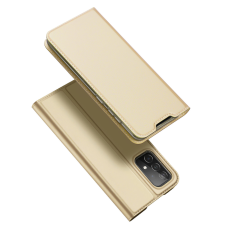 DUX DUCIS Skin Pro Holster tok Flip tok Samsung Galaxy A73 arany tok és táska
