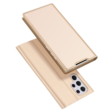 DUX DUCIS SKIN PRO Holster tok Samsung Galaxy S22 Ultra Gold tok és táska
