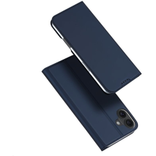 DUX DUCIS Skin Pro iPhone 16 Plus kék flipes bőr tok (CAS146269B) tok és táska