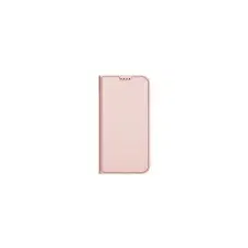 DUX DUCIS Skin Pro könyv tok iPhone 16, rózsaszín tok és táska