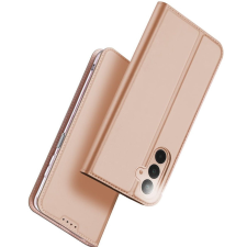 DUX DUCIS Skin Pro Samsung Galaxy A17 kitámaszható műbőr tok kártyatartóval, rozéarany tok és táska
