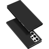 DUX DUCIS Skin Pro Samsung Galaxy S23 Ultra fekete flipes bőr tok (CAS117333A)