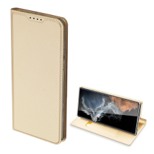 DUX DUCIS Skin Pro Samsung Galaxy S23 Ultra Flip Tok - Arany (GP-134559) tok és táska