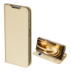 DUX DUCIS SKIN PRO tok álló, bőr hatású (FLIP, oldalra nyíló, bankkártya tartó, asztali tartó funkció) ARANY [Xiaomi Mi 10T Lite 5G] (5996591011479)